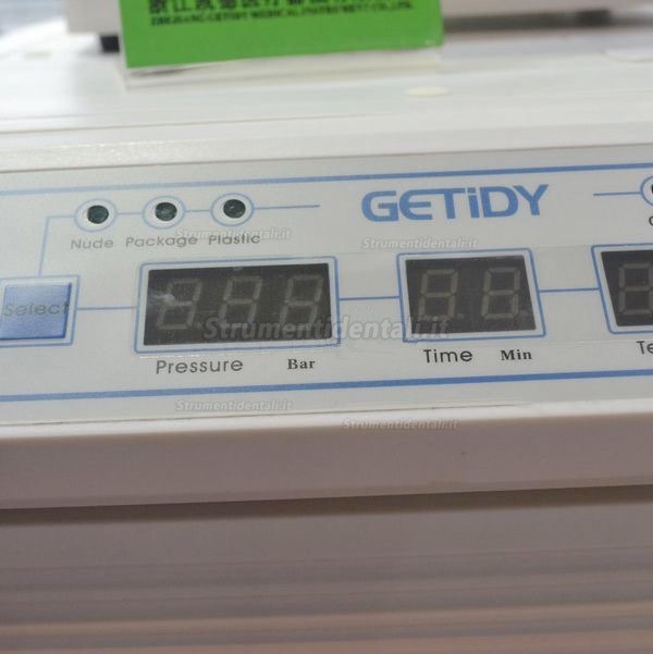 Getidy® SJY-8 Classe B Sterilizzazione Autoclave 8L